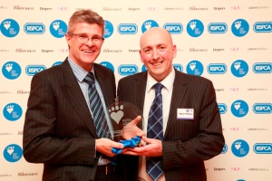 The Co-operative - Ian Burgess, Robert McBride picking up their award